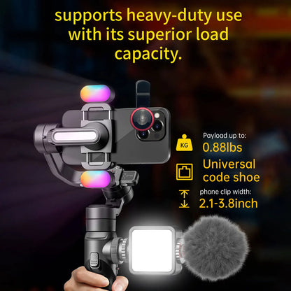 AOCHUAN Smart S2 Kit Professional 3-Axis Handheld Gimbal Stabilizer