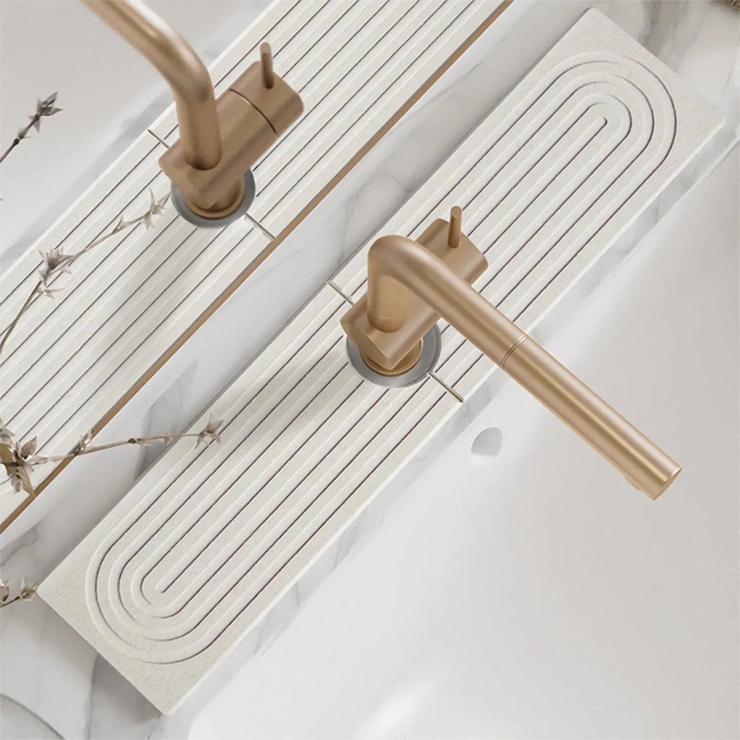 Absorbent Kitchen Sink Splash Guard