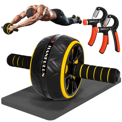Ab Roller w/ Grip Trainer