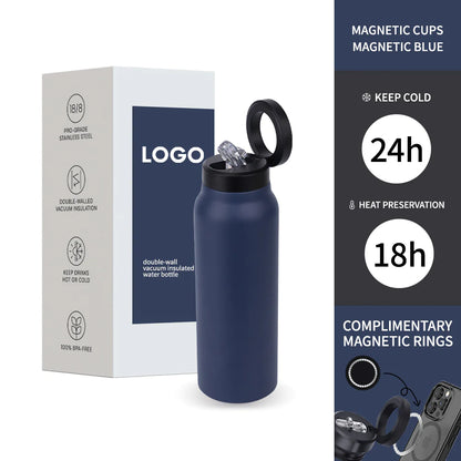 Magnetic Stainless Steel Water Bottle