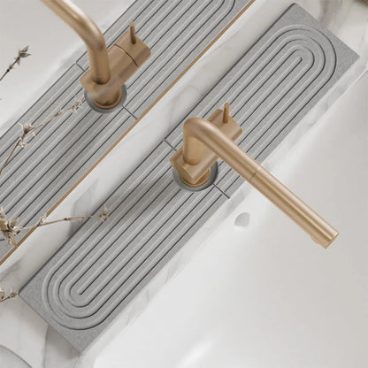 Absorbent Kitchen Sink Splash Guard