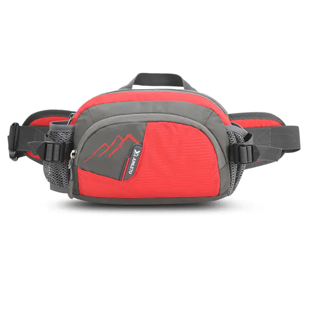 Waterproof Nylon Fanny Pack Running Belt with Bottle Holder