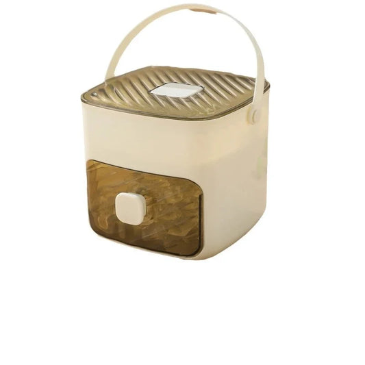 Eco-Friendly BPA-Free 48-Cube Silicone Ice Tray with Lid